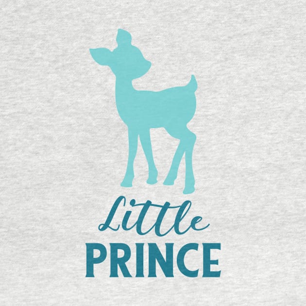 Little Prince, Deer Silhouette, Baby Deer, Fawn by Jelena Dunčević